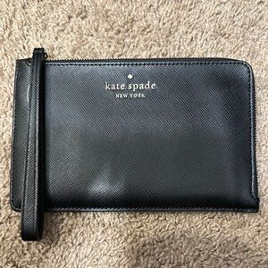 Kate Spade Black Wristlet